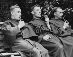 AnglicanBenedictinemonksoftheOrderofSaintPaulcaJuly181932HampshireEnglandUK